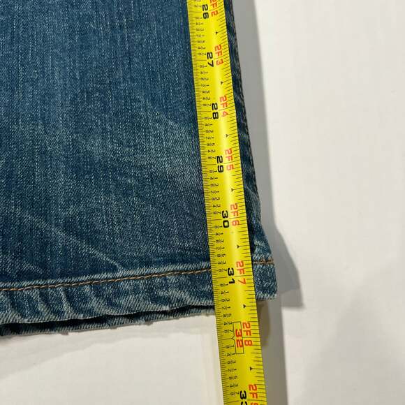Cone Denim Mill Blue Jeans Wonderland Concepts Sample Men Indigo 34x31